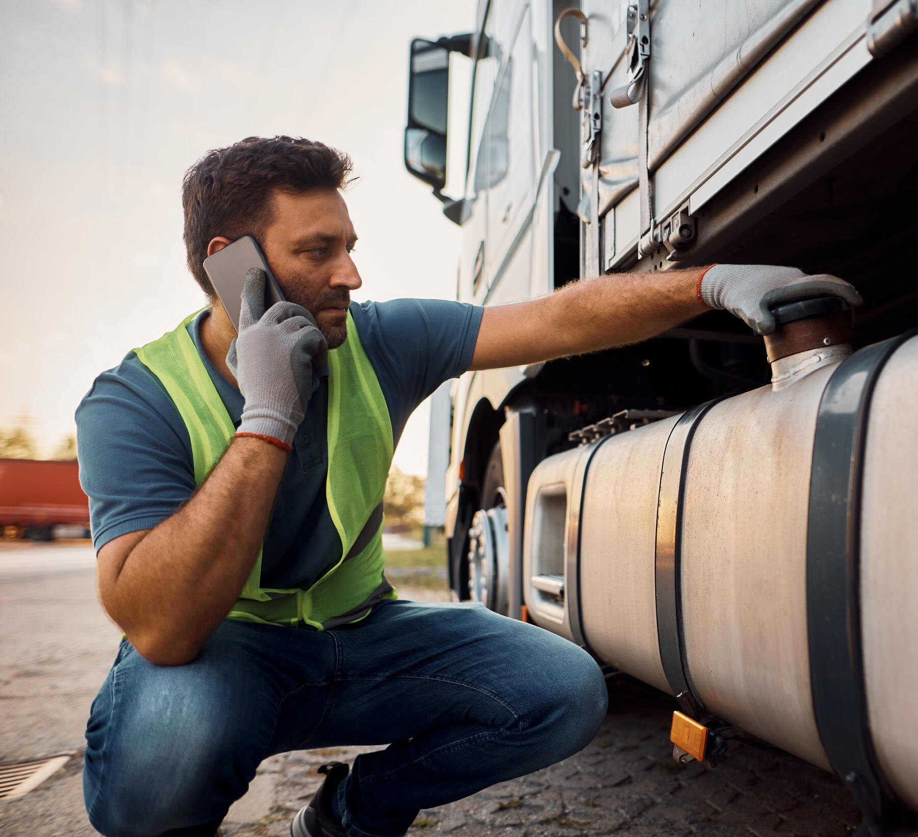 Driver completing a WAC